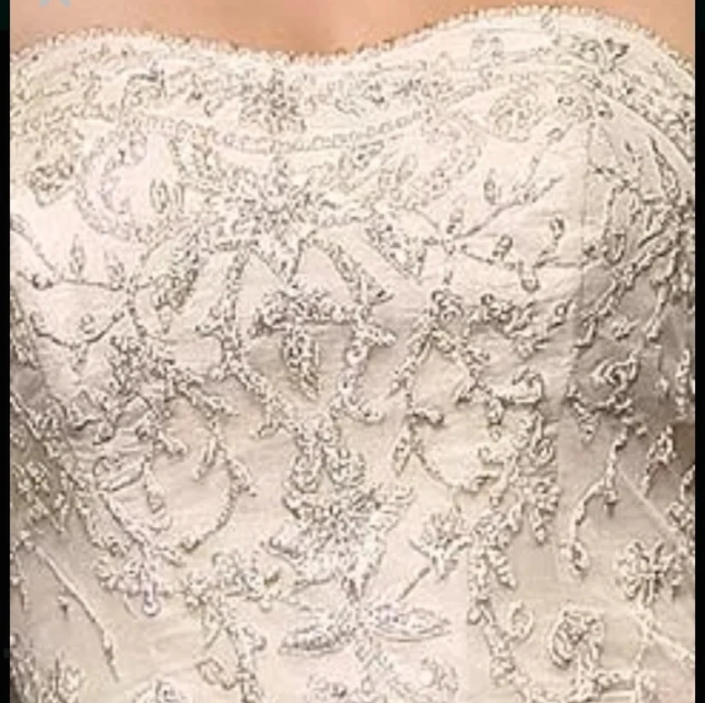 👰 STUNNING NWT! VINTAGE WEDDING GOWN - Picture 5 of 6